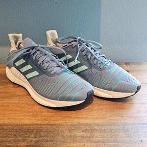 Adidas Womens Solar Glide Boost Running Shoes Blue‎ Sneakers BB6628 No Insoles